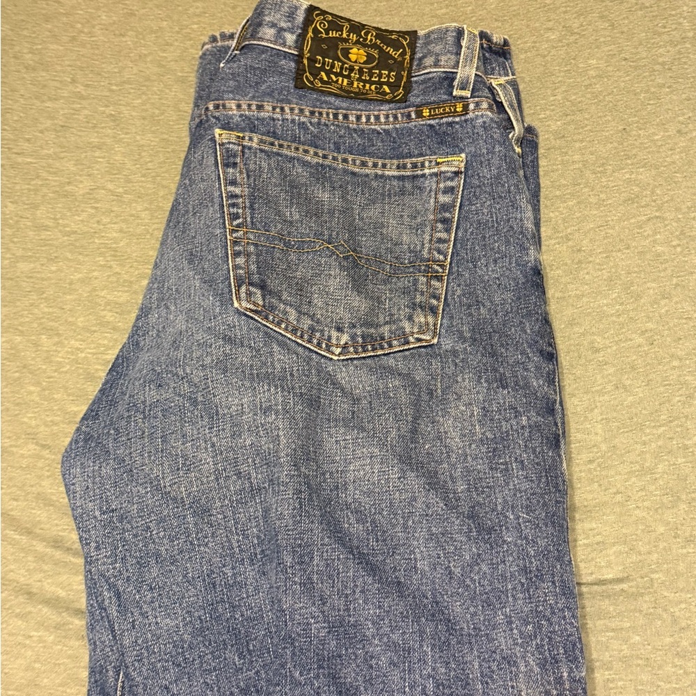 Lucky Brand Straight Leg Denim Jeans